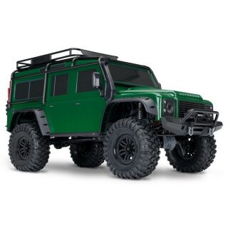 Traxxas 82256-4 1:10 TRX-4 LR Defender Crawler RTR Brushed, Clipless Grün