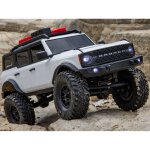 Axial AXI00006V2T4 1:24 SCX24 Ford Bronco 4X4 RTR Brushed Rock Crawler Weiß