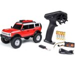 Axial AXI00006V2T6 1:24 SCX24 Ford Bronco 4X4 RTR Brushed Rock Crawler Akku/Lader, Rot
