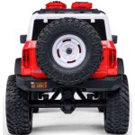 Axial AXI00006V2T6 1:24 SCX24 Ford Bronco 4X4 RTR Brushed Rock Crawler Akku/Lader, Rot