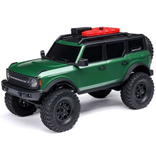Axial AXI00006V2T5 1:24 SCX24 Ford Bronco 4X4 RTR Brushed Rock Crawler Akku/Lader, Grün