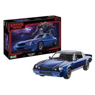 Revell 67728 1:24 Model Set "StrangerThings" Billys Chevy Camaro Z/28