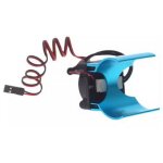 H-Speed HSPX079 Alu Kühlkörper blau mit Ventilator