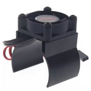 H-Speed HSPX081 Alu Kühlkörper schwarz mit Ventilator