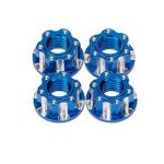 H-Speed HSPX083 Alu M4 Radmutter gezahnt blau