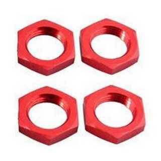 H-Speed HSPX086 Alu 17mm Radmutter gezahnt rot