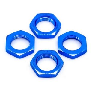 H-Speed HSPX087 Alu 17mm Radmutter gezahnt blau