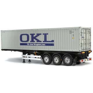 Tamiya 56377 40ft Container 3-Achs Auflieger Bausatz 1:14