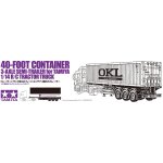Tamiya 56377 40ft Container 3-Achs Auflieger Bausatz 1:14