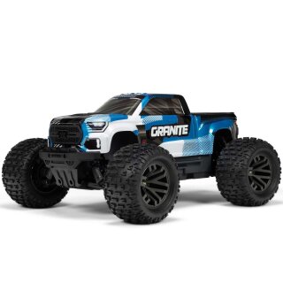 Arrma ARA4302V4T1 GRANITE 1:10 223S DSC 4X4 Brushless Monster Truck blau
