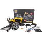 Amewi 22673 1:24 2-in-1 Tieflader/Bagger-Set G836E/G041E RTR 83cm 2,4GHz