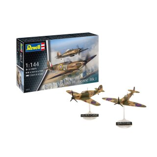 Revell 03771 1:144 Supermarine Spitfire Mk.Ia - Hawker Hurricane Mk.I