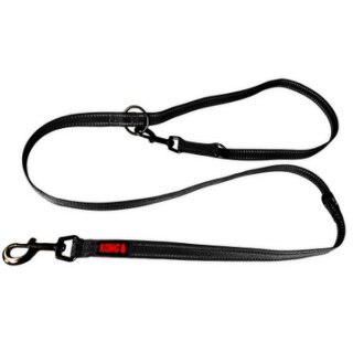 KONG Einstellbare Leine Schwarz L