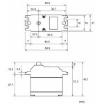 Savöx SW-2290SG Waterproof Monster Torque High Voltage, Brushless, Digital Servo 0.11s / 70kg/cm @ 8.4v