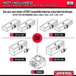 Arrma ARA8708V6T1 1:8 KRATON 6S 4x4 RTR Brushless Speed Truck schwarz