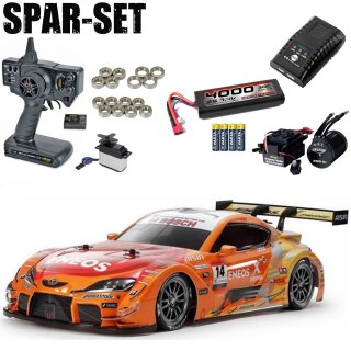 Tamiya 47514 ENEOS X Prime GR Supra 4WD 1:10 TT-02 - Brushless Komplett Set