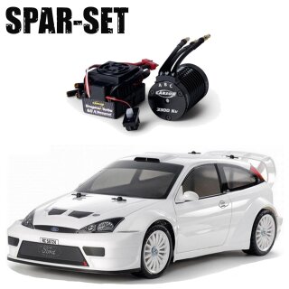 Tamiya 58724 RC Ford Focus RS Custom TT-02 1:10 - Brushless Set