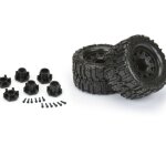 Pro-Line 10168-10 1:10 Trencher HP Belted F/R 2.8" MT MTD 12mm/14mm Blk Raid (2)