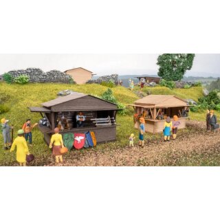 NOCH 65618 Themen-Set "Mittelaltermarkt" Spur H0