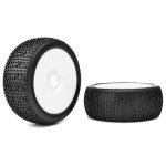 Captic Racing CT-15004-3-W S-CODE 1:8 Buggy Reifen Compound (Soft) 1 Paar Weiß