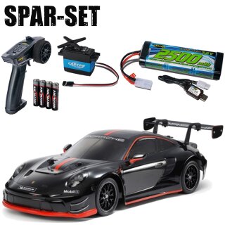 Tamiya 58745 Porsche 911 GT3 R (992) TT-02 4WD RC Kit 1:10 - Elektro Starter Set
