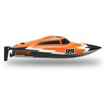 Modster MD10015 Vector SR30 Rennboot Elektro Brushed 2S RTR orange