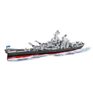 COBI 4837 Battleship Missouri (BB-63) 1:300 Blockmodell 2655 Bausteine 92x20,5cm
