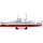 COBI 4843 USS Arizona (BB-39) - 1:300 Blockmodell - 2046 Bausteine