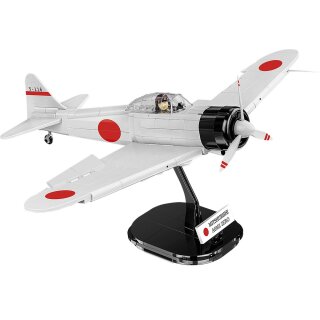 COBI 5729 Mitsubishi A6M2 "Zero-Sen" 1:32 Blockmodell - 347 Bausteine 27x38x11,5