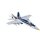 COBI 5810 F/A-18C Hornet™ 1:48 Blockmodell - 560 Bausteine - 36x30x11cm
