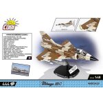 COBI 5818 Mirage IIIC Vexin 1:48 Blockmodell - 444 Bausteine - 29x6,9x12cm