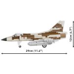 COBI 5818 Mirage IIIC Vexin 1:48 Blockmodell - 444 Bausteine - 29x6,9x12cm