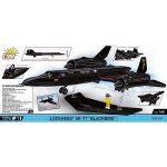 COBI 5891 Lockheed SR-71 Blackbird 1:48 Blockmodell - 1374 Bausteine - 67,5x33,5x12,5cm
