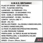COBI 1681 H.M.H.S. Britannic 1:700 Blockmodell - 636 Bausteine - 38,5x12cm