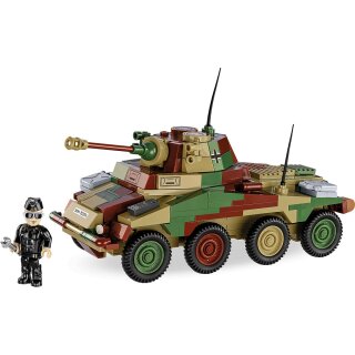 COBI 2287 Sd.Kfz. 234/2 Puma 1:35 Blockmodell - 470 Bausteine - 20x11cm