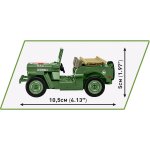 COBI 2295 Medical Willys MB 1:35 Blockmodell - 130 Bausteine - 10,5x5cm