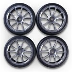 Carson 900185 1:10 Räderset 10 Sp.Design (4) silber 500900185