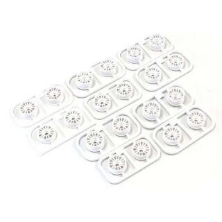 Kyosho K.MZH131WB Felgenset Rays RE30 Mini-Z MR03 Multioffset weiß