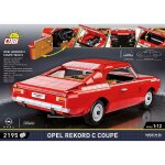 COBI 24345 Opel Rekord C Coupe - 1:12 Blockmodell - 2195 Bausteine - 37,5x16,5x12cm