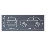 COBI 24541 Trabant 601 Polizei - 1:35 Blockmodell - 82 Bausteine - 10x5cm