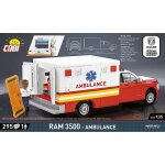 COBI 24609 RAM 3500 - Ambulance - 1:35 Blockmodell - 295 Bausteine - 20x6,5x6cm