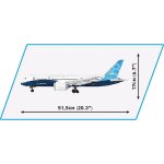 COBI 26603 Boeing 787 Dreamliner - 1:144 Blockmodell - 836 Bausteine - 51,5x17,5cm