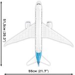 COBI 26603 Boeing 787 Dreamliner - 1:144 Blockmodell - 836 Bausteine - 51,5x17,5cm