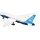 COBI 26603 Boeing 787 Dreamliner - 1:144 Blockmodell - 836 Bausteine - 51,5x17,5cm