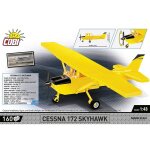 COBI 26621 Cessna 172 Skyhawk-Yellow - 1:48 Blockmodell - 160 Bausteine - 17,5x23,5x6,5cm