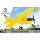 COBI 26621 Cessna 172 Skyhawk-Yellow - 1:48 Blockmodell - 160 Bausteine - 17,5x23,5x6,5cm
