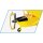 COBI 26621 Cessna 172 Skyhawk-Yellow - 1:48 Blockmodell - 160 Bausteine - 17,5x23,5x6,5cm