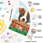 Ravensburger 23855 Malen nach Zahlen Hunde und Katze