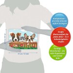 Ravensburger 23855 Malen nach Zahlen Hunde und Katze