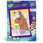 Ravensburger 23999 Pferd mit Blumen Malen nach Zahlen Kinder